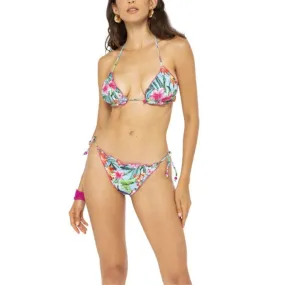 4Giveness Bikini Triangolo E Slip Laccetti Leo Pink