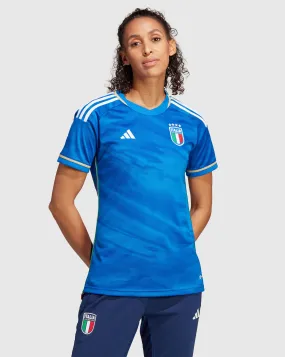 Adidas Maglia Home 23 Italia Blu Donna