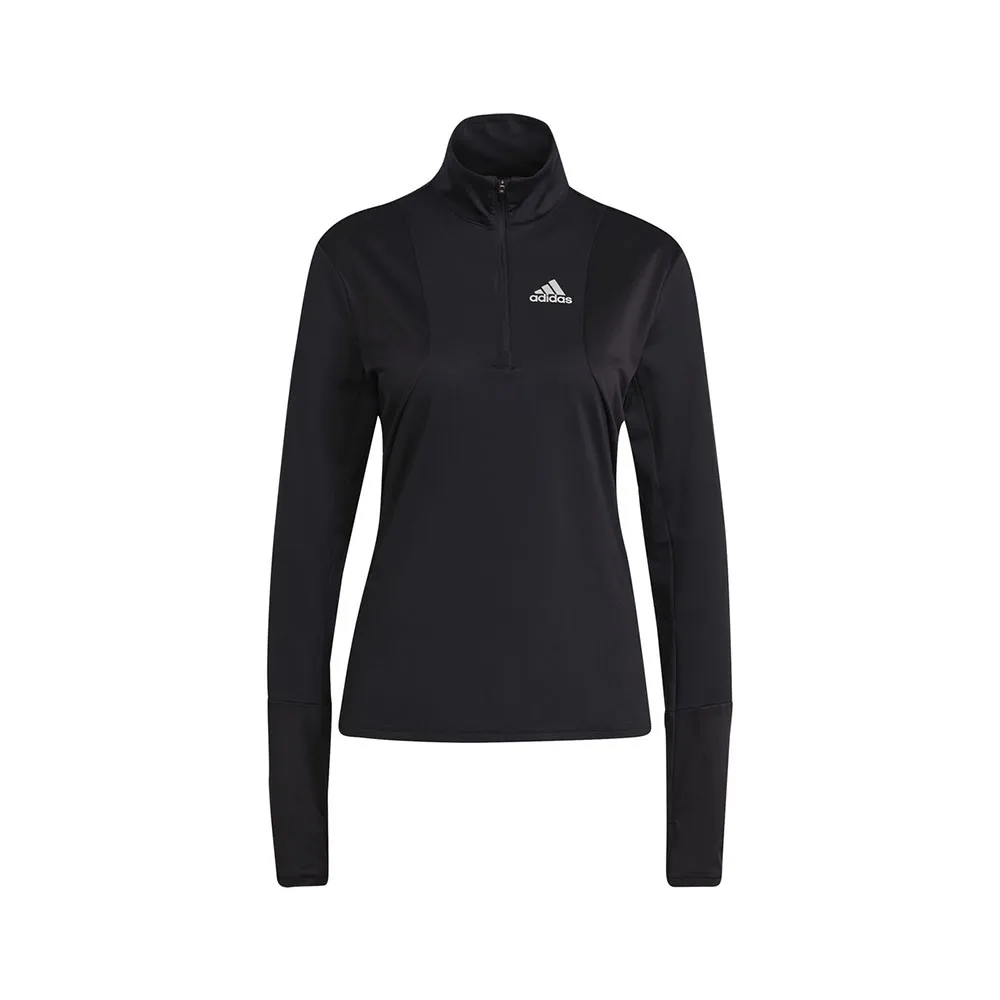 ADIDAS Maglia Running Hzip Own Nero Donna