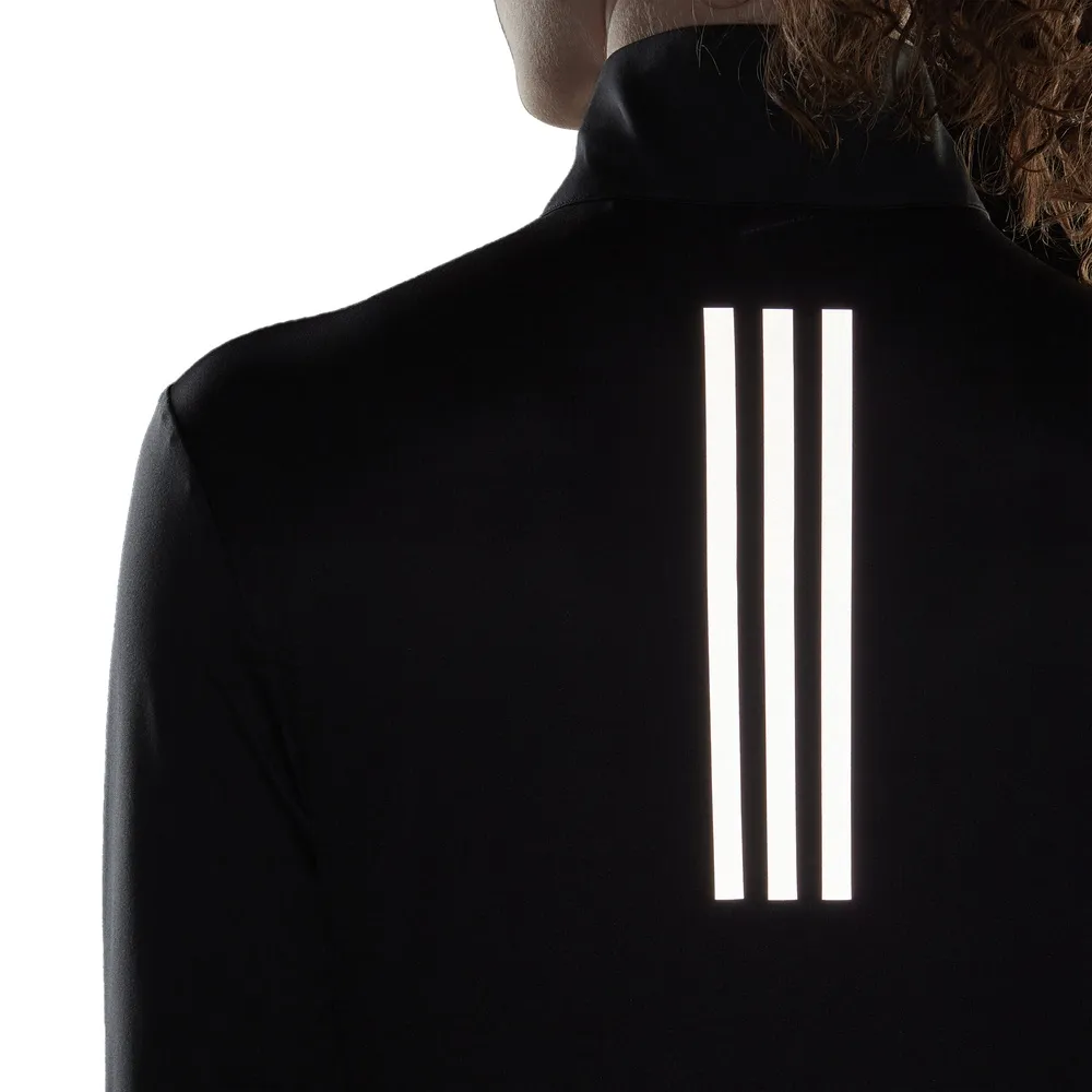 ADIDAS Maglia Running Hzip Own Nero Donna