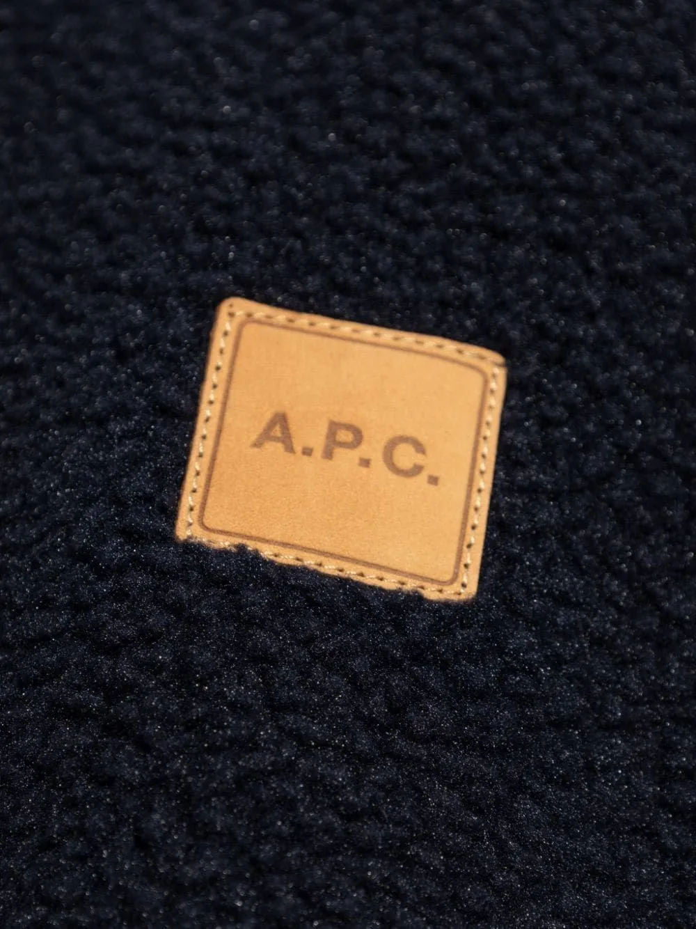   A.p.c.  Felpa a mezza zip  