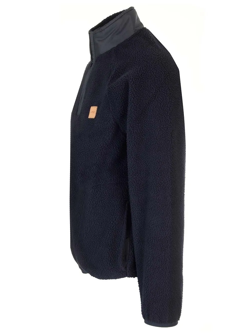   A.p.c.  Felpa a mezza zip  