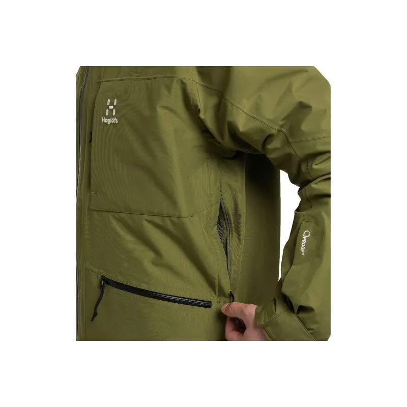 Apparel Lumi Insulated Jacket Men Haglöfs (olive Green)