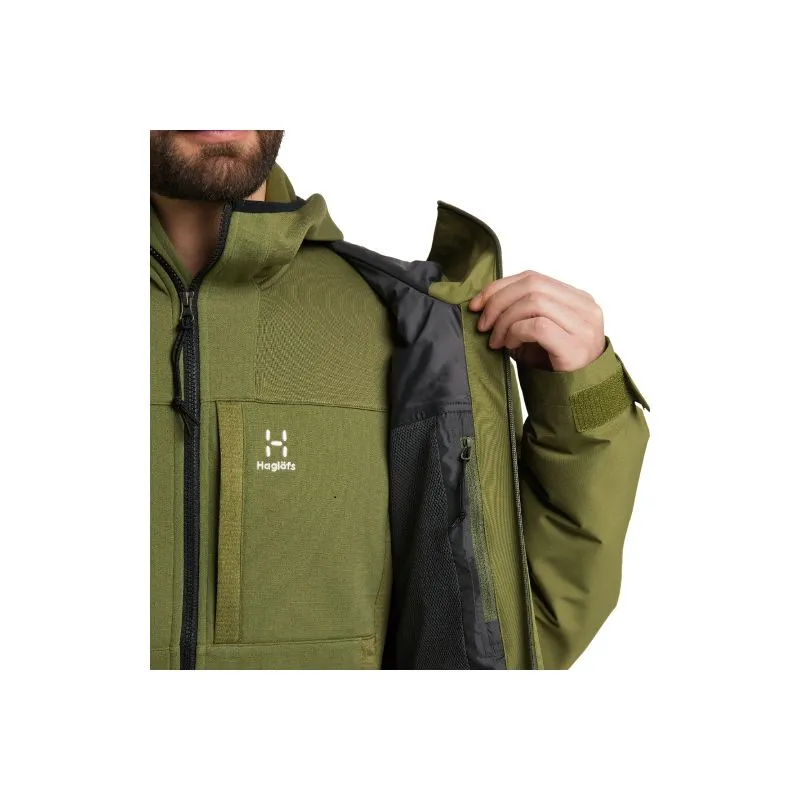 Apparel Lumi Insulated Jacket Men Haglöfs (olive Green)