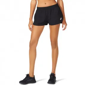 Asics Pantaloncini Running Core Split 3 Nero Donna