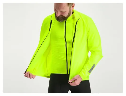 BBB BaseShield Rain Jacket Neon Yellow