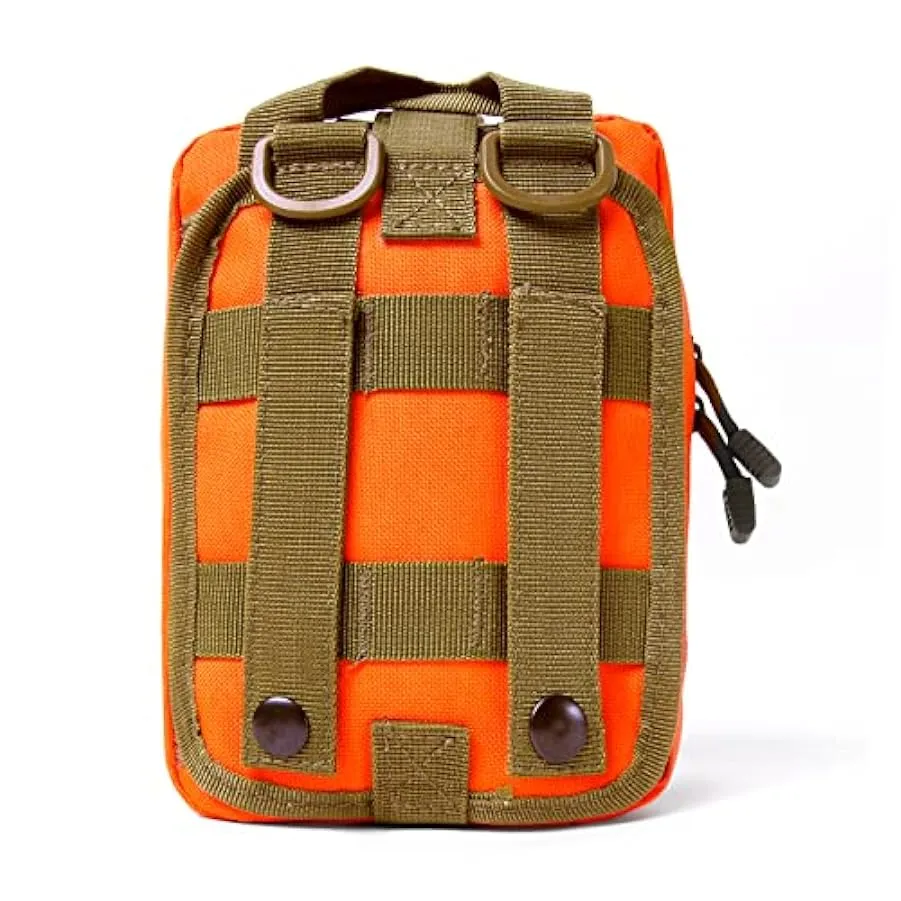 BITUOR Kit di Pronto Soccorso, Borsa Tattica di Primo Soccorso, Molle Pouch First Aid Bag, Sicurezza e Kit di Sopravvivenza da C