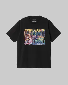 Carhartt WIP T-Shirt Ollie Mac Icy Lake