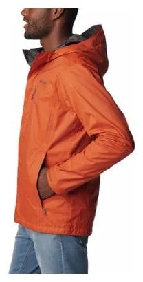 Columbia Pouring Adventure II Waterproof Jacket Orange