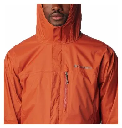 Columbia Pouring Adventure II Waterproof Jacket Orange