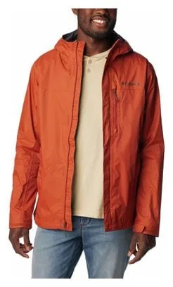 Columbia Pouring Adventure II Waterproof Jacket Orange