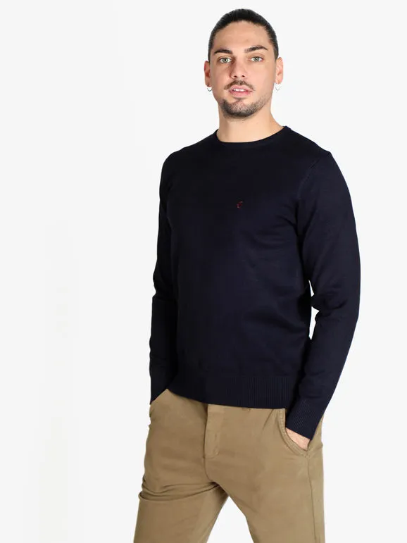 Coveri Moving Pull col rond homme