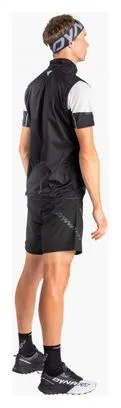 Dynafit Vert Wind Black Men's Sleeveless Windbreaker Jacket