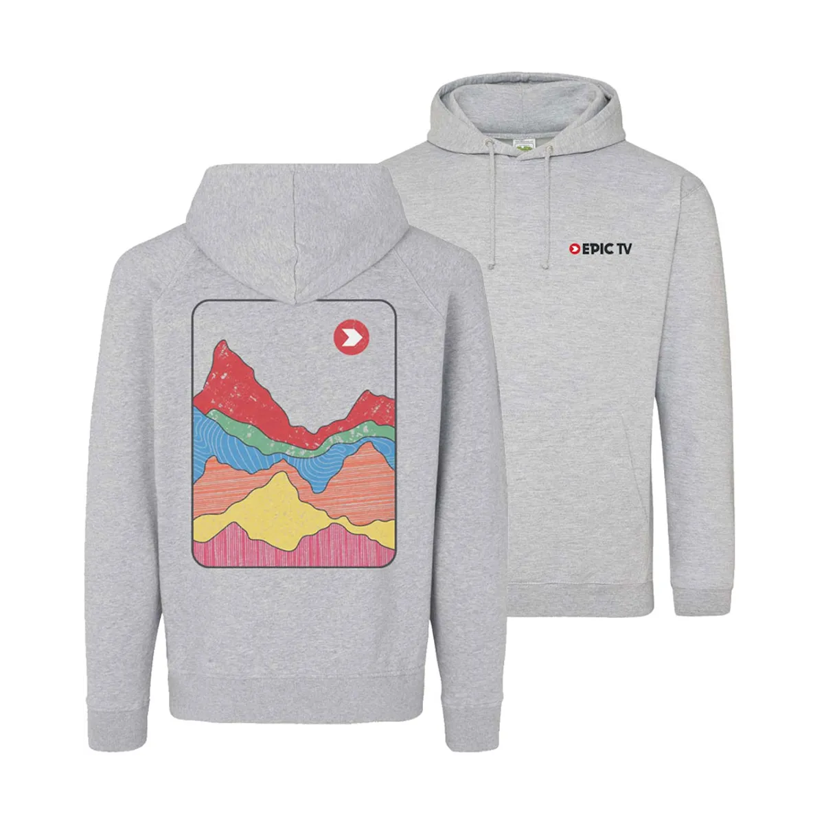 EpicTV Women's Big Mountain Hoody - Felpa con cappuccio donna