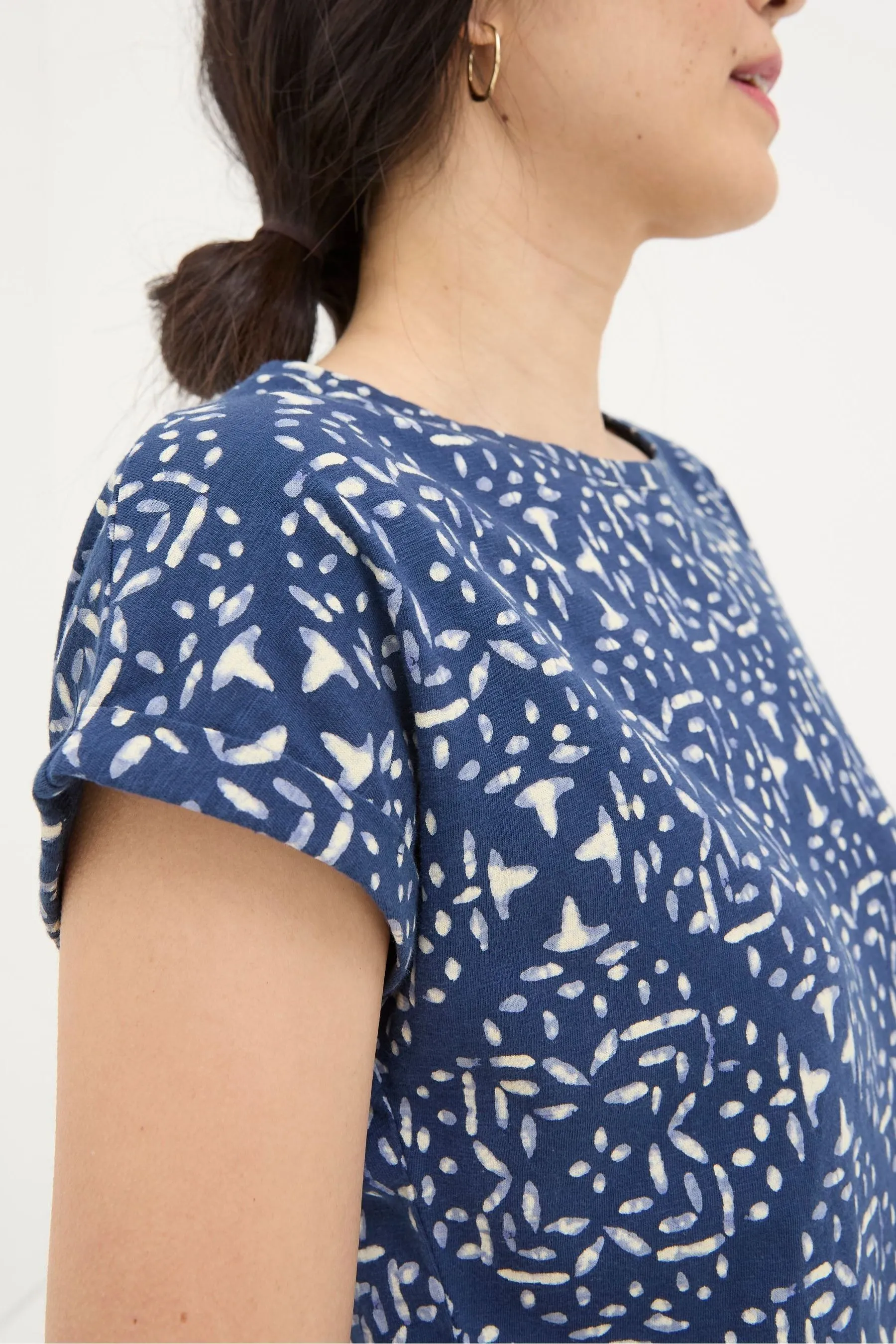 FatFace - Ivy - T-shirt con stampa geometrica