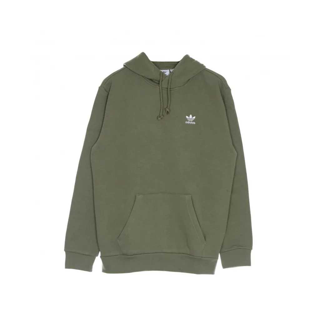 felpa cappuccio uomo essentials adicolor trefoil hoody ORBIT GREEN