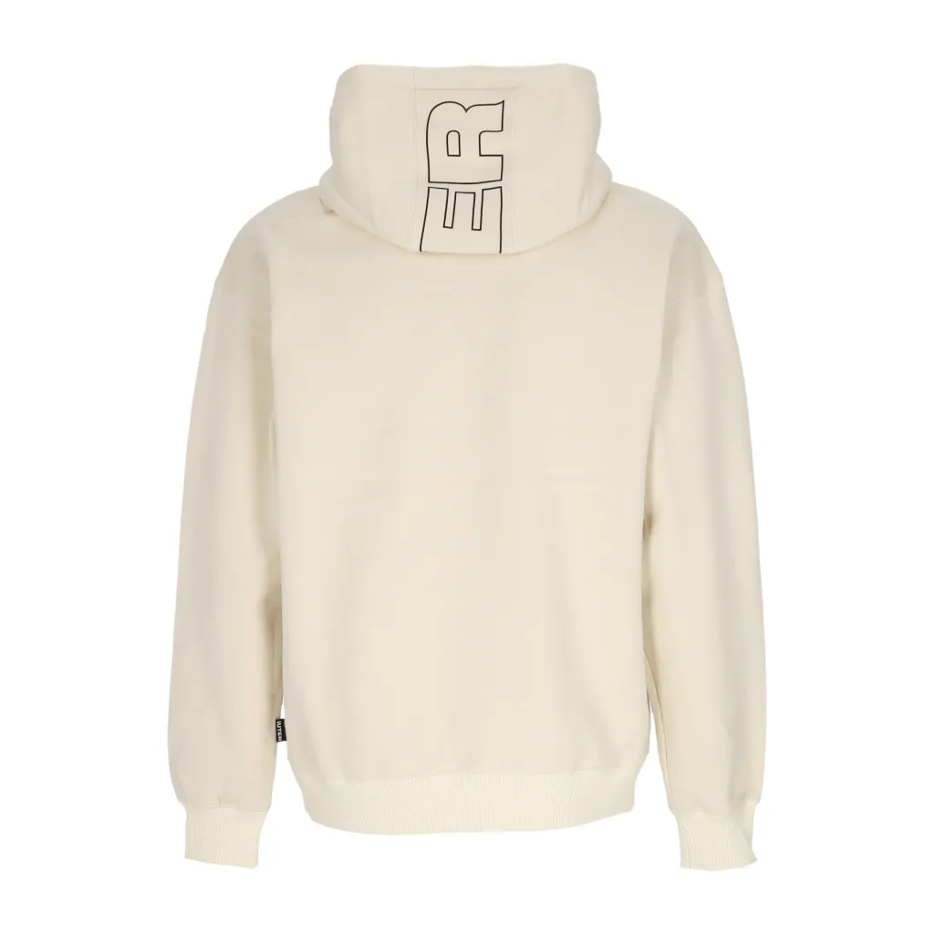 felpa cappuccio uomo family hoodie CREAM