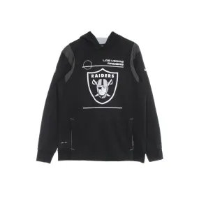 felpa cappuccio uomo nfl therma hoodie po lasrai BLACK/ORIGINAL TEAM COLORS