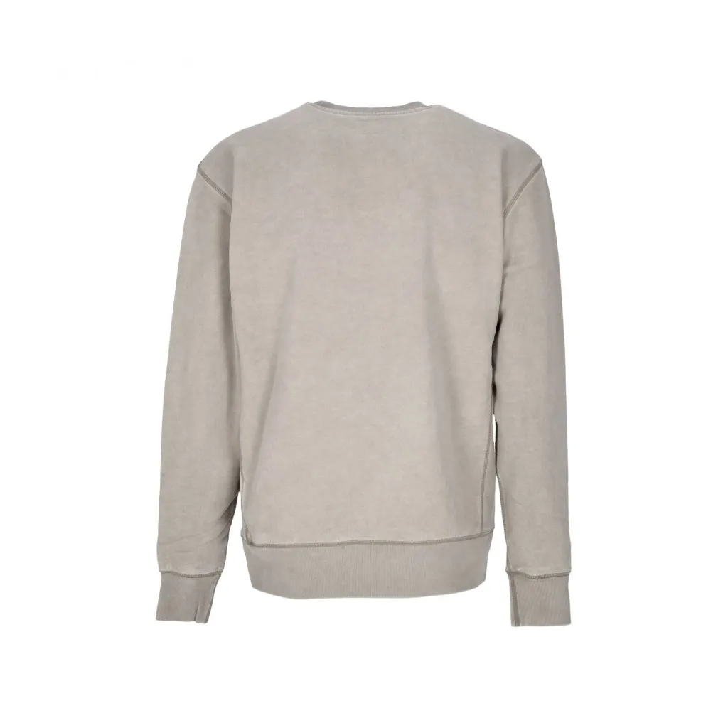 felpa girocollo uomo 12 galaxies faded crewneck KHAKI