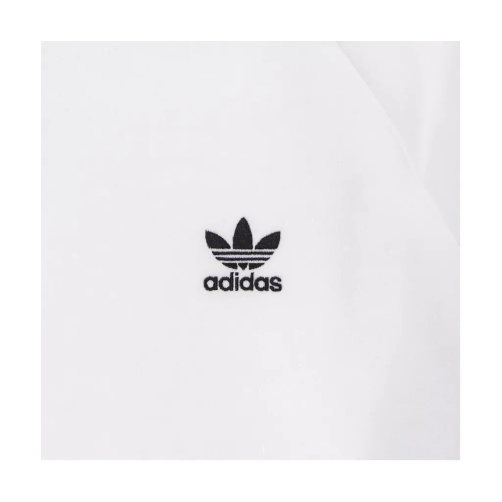 felpa girocollo uomo 3-stripes crew WHITE