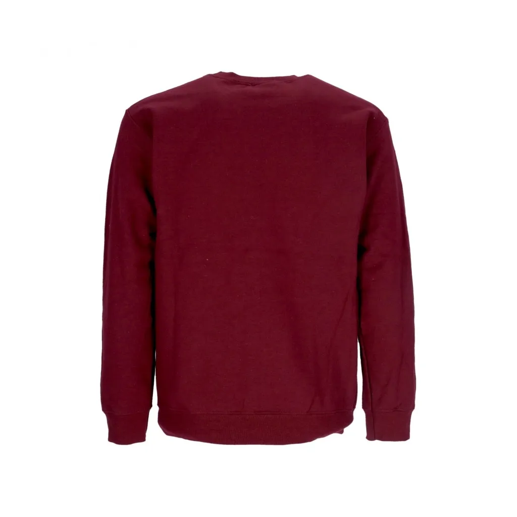 felpa girocollo uomo cop car crewneck MAROON