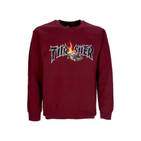 felpa girocollo uomo cop car crewneck MAROON