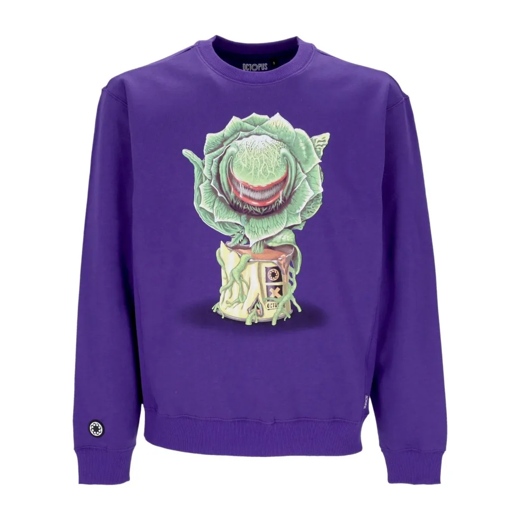 felpa girocollo uomo feed me crewneck PURPLE