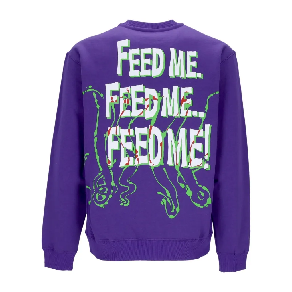 felpa girocollo uomo feed me crewneck PURPLE