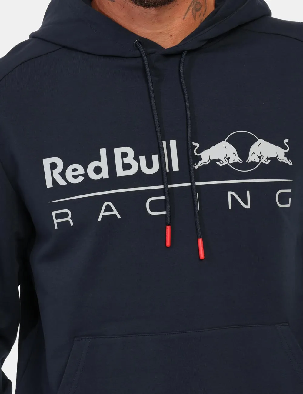 Felpa  Red Bull Blu navy con cappuccio