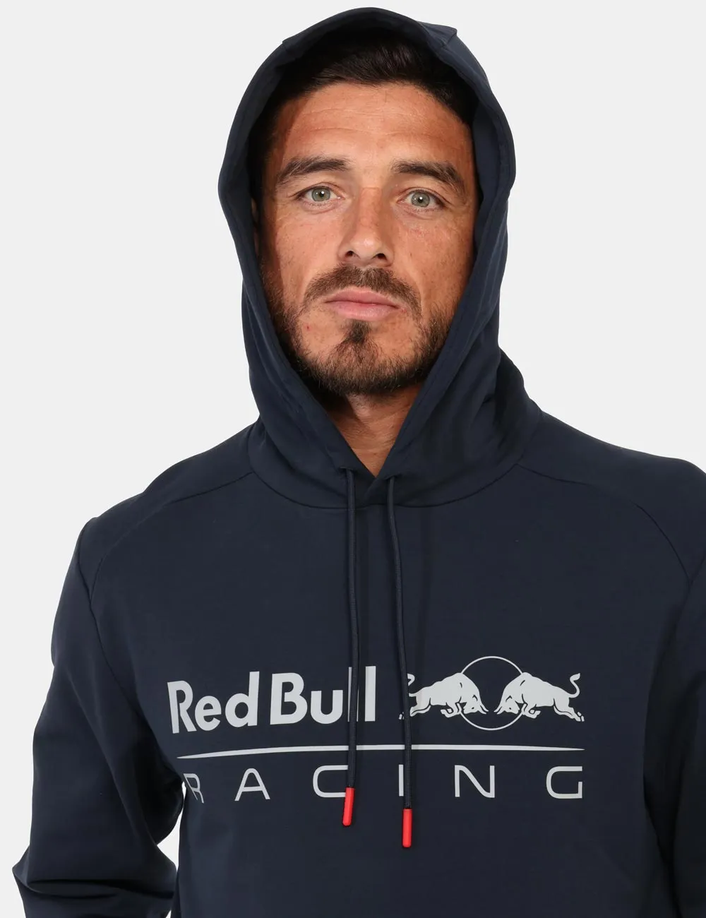 Felpa  Red Bull Blu navy con cappuccio