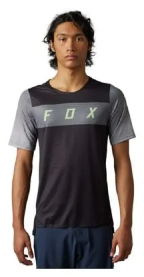 Fox Flexair Arcadia Short Sleeve Jersey Black