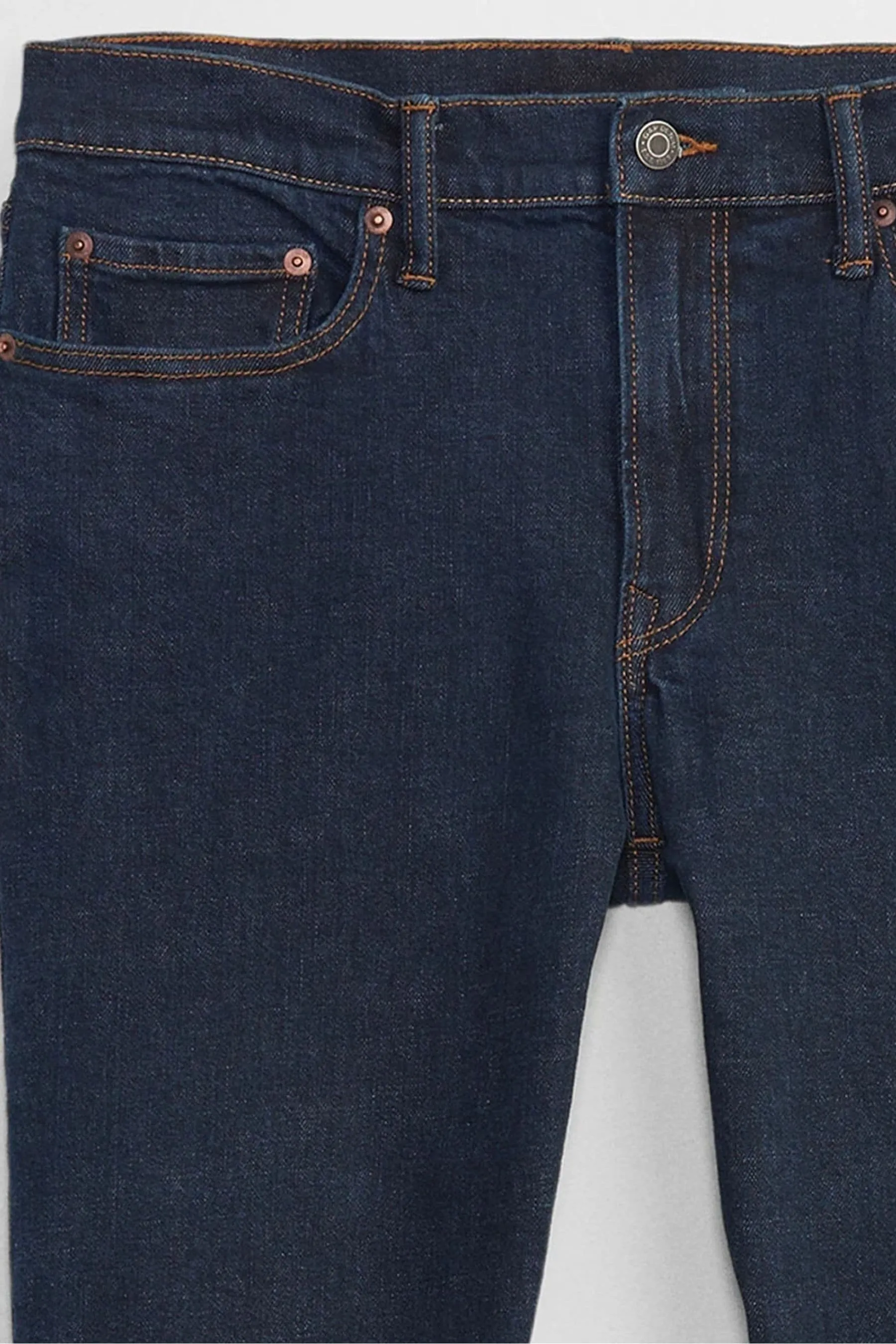 Gap - GapFlex - Jeans slim elasticizzata con fettucce