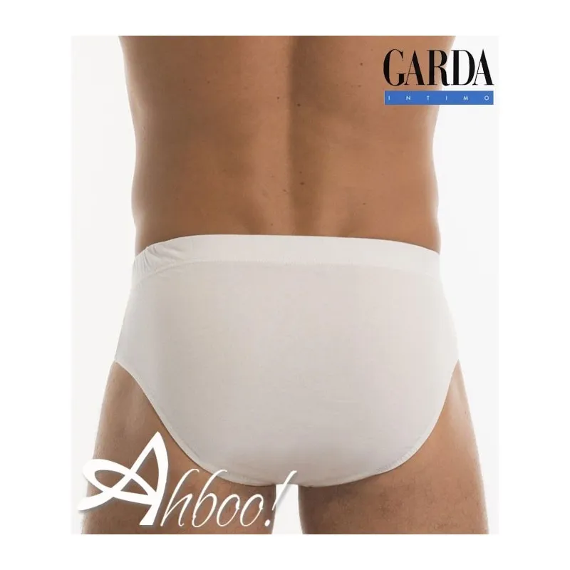  Intimo Garda Slip uomo fianco medio cotone bi-elastico Garda 3471 Conf. 3 pz