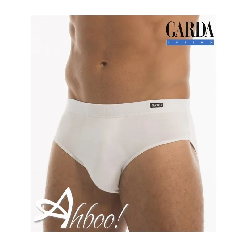  Intimo Garda Slip uomo fianco medio cotone bi-elastico Garda 3471 Conf. 3 pz