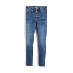 JEANS HIGH WAIST SKINNY PANTAL. GIRL