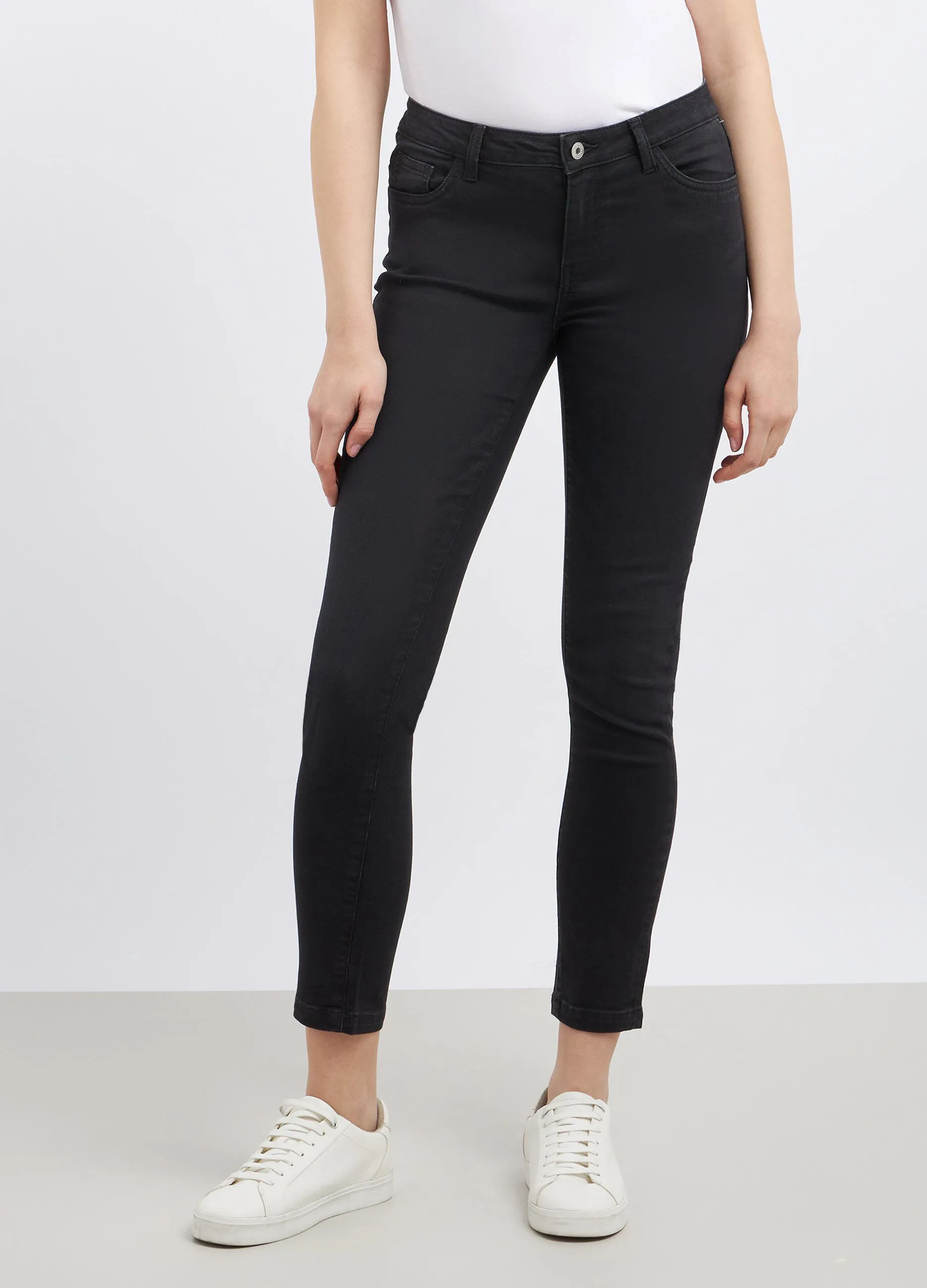 Jeans in misto cotone stretch donna