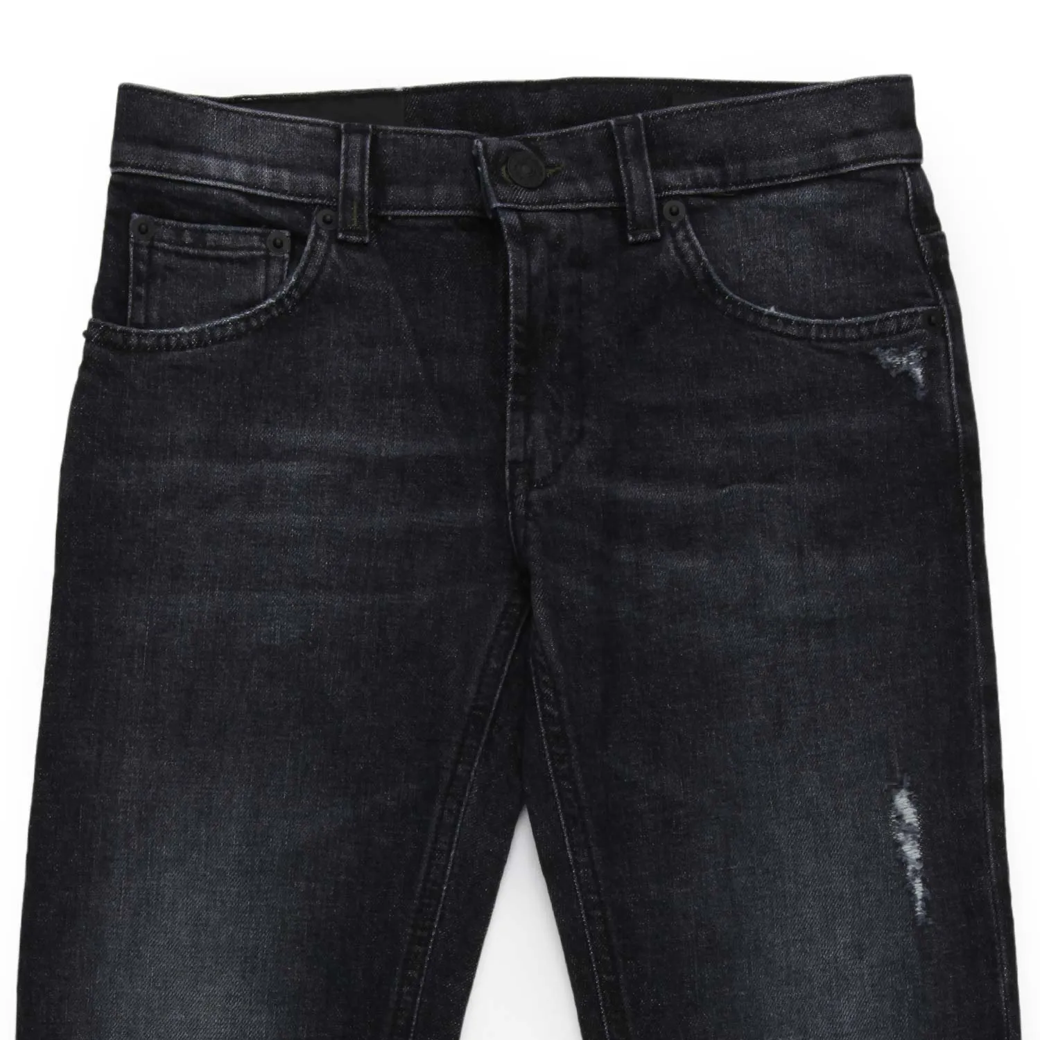 Jeans Slim Fit Nero Bambino E Ragazzo