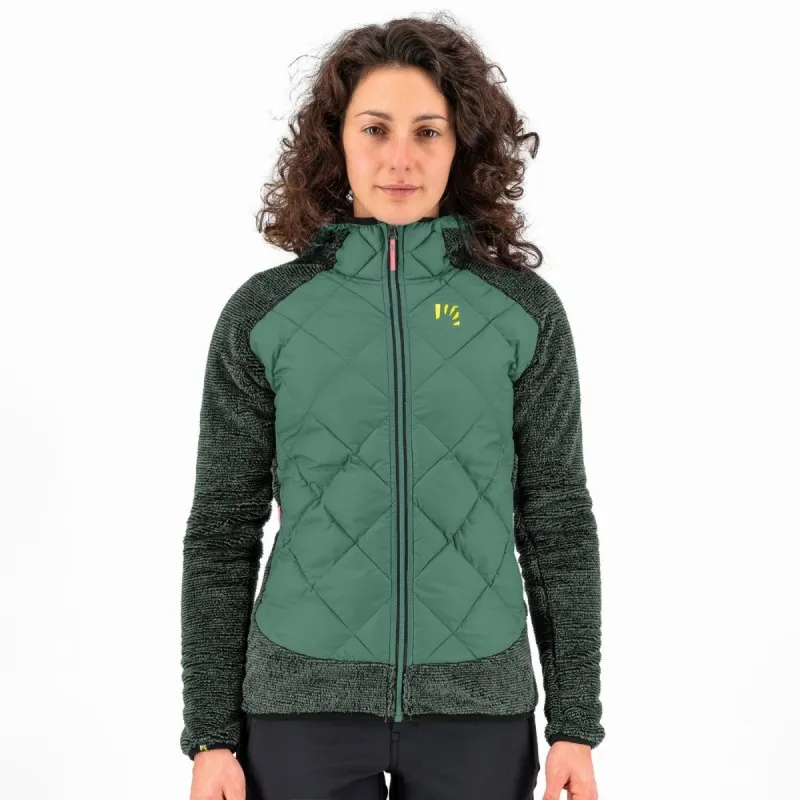 KARPOS MARMAROLE W JACKET FROSTY S./JUNGLE GREEN