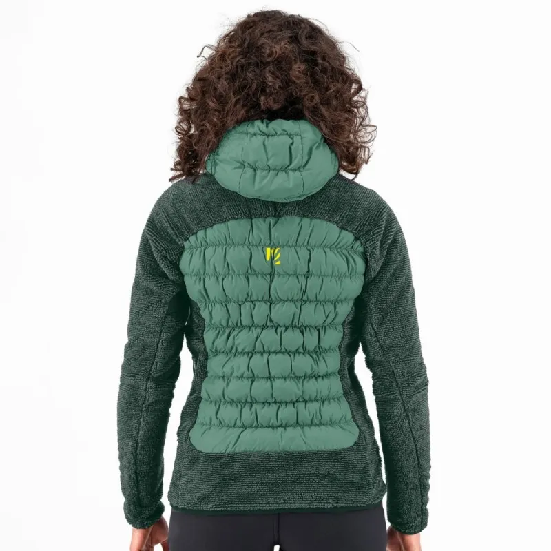 KARPOS MARMAROLE W JACKET FROSTY S./JUNGLE GREEN