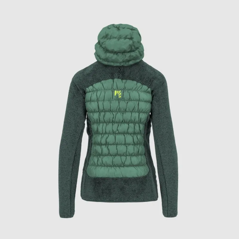 KARPOS MARMAROLE W JACKET FROSTY S./JUNGLE GREEN