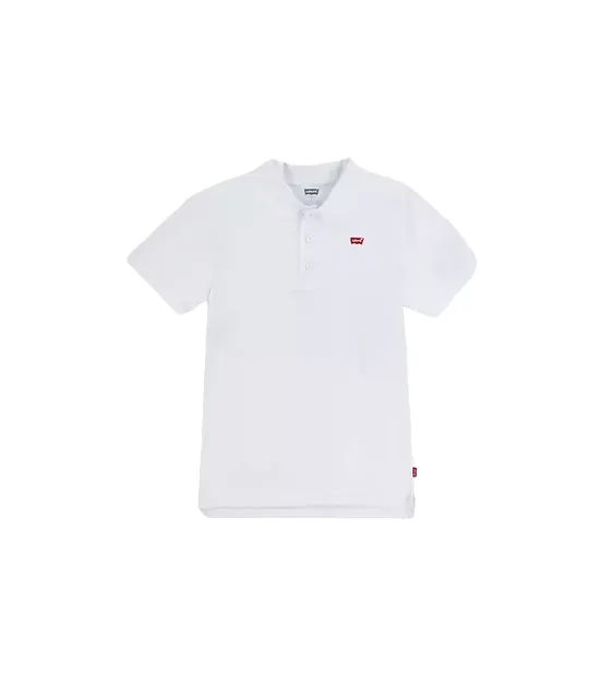 Levi's Kids short sleeve polo shirt for boys EA893-W3B white