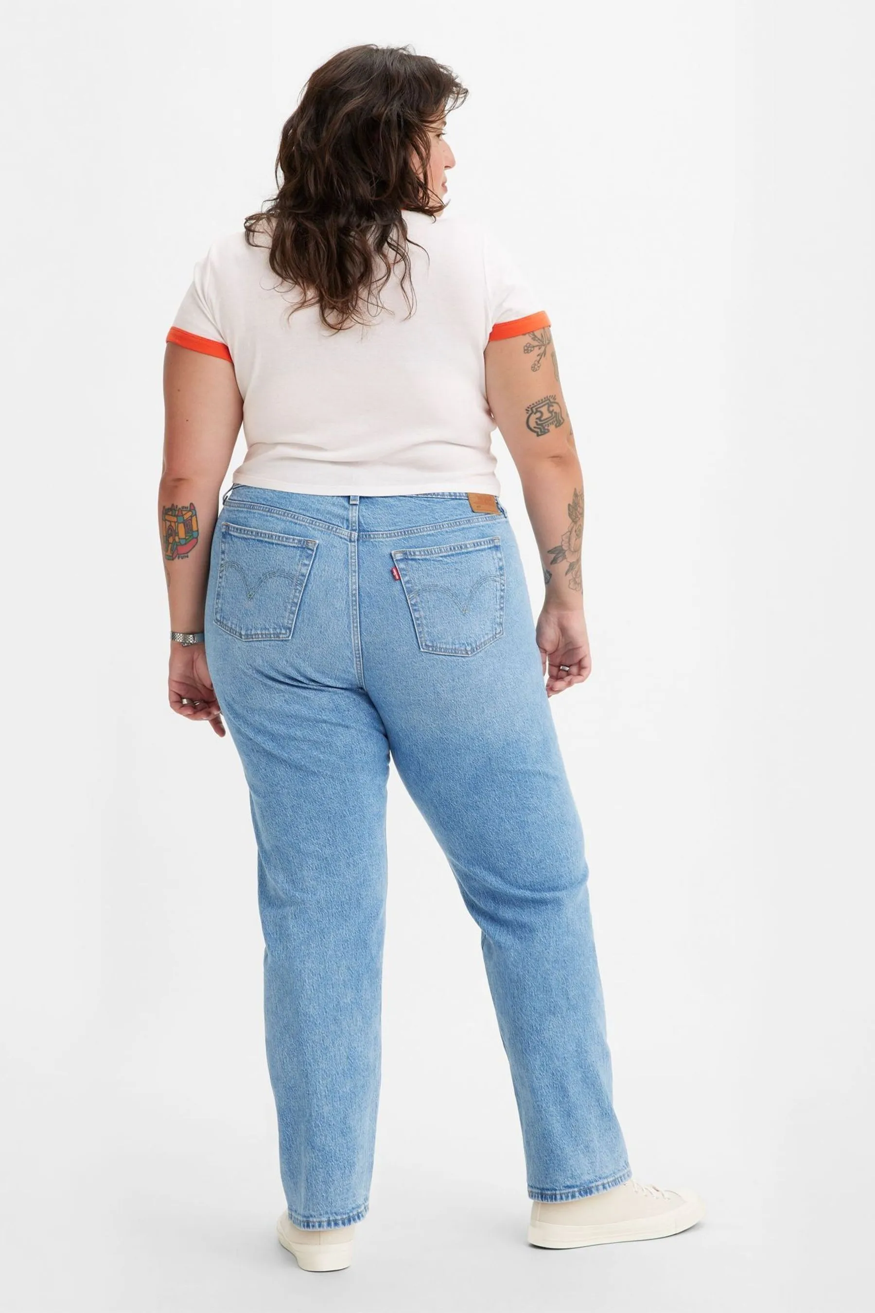 Levi's® 501® Crop 100% Cotone Jeans    