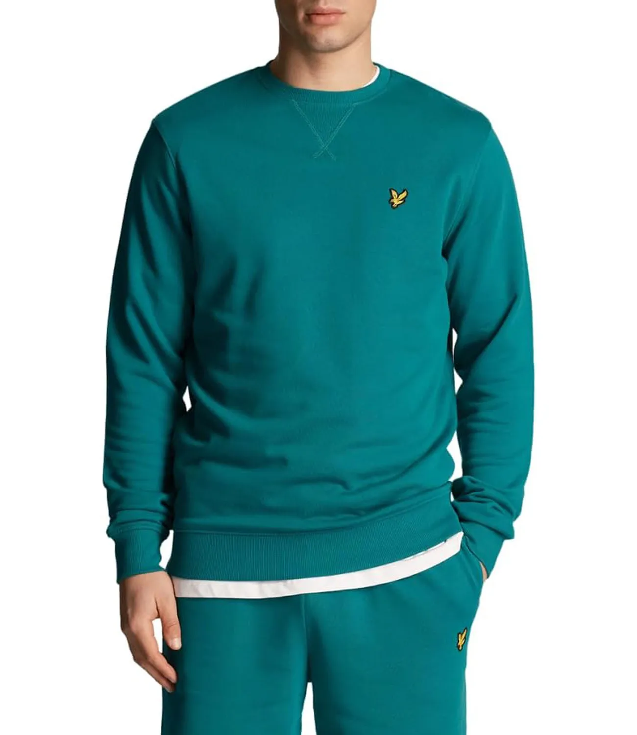 Lyle & Scott Felpa G Uomo Mod. ML424vog X154 Verde