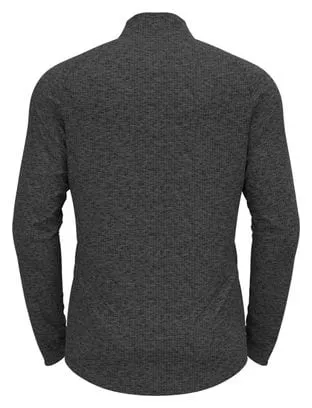 Maglia 1/2 Zip Odlo Fli Grigio