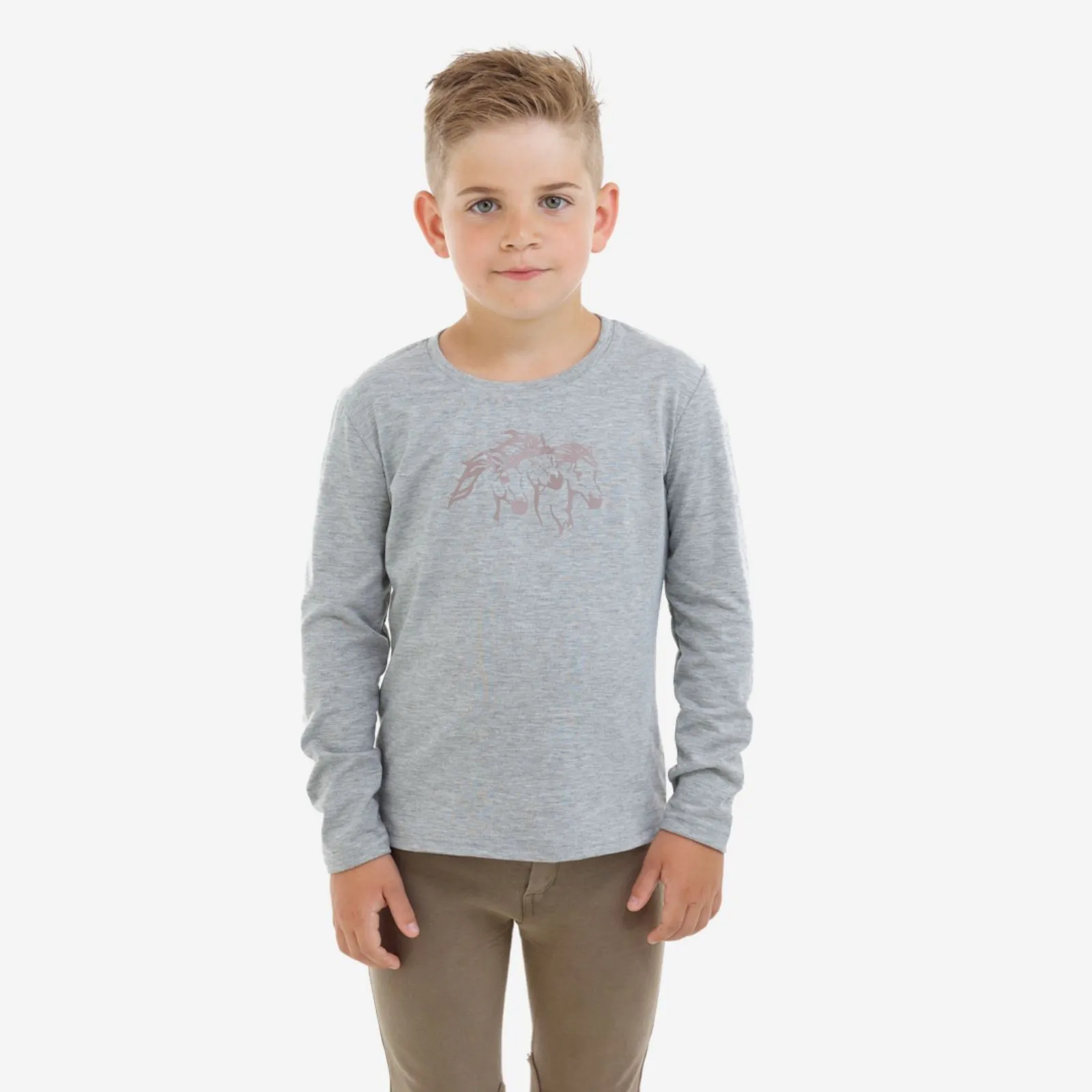 Maglia Cavalliera per Bambini Manica Lunga, IVY