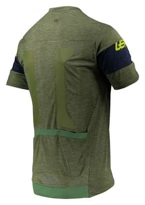 Maglia manica corta Leatt MTB 1.0 Zip Cactus Green