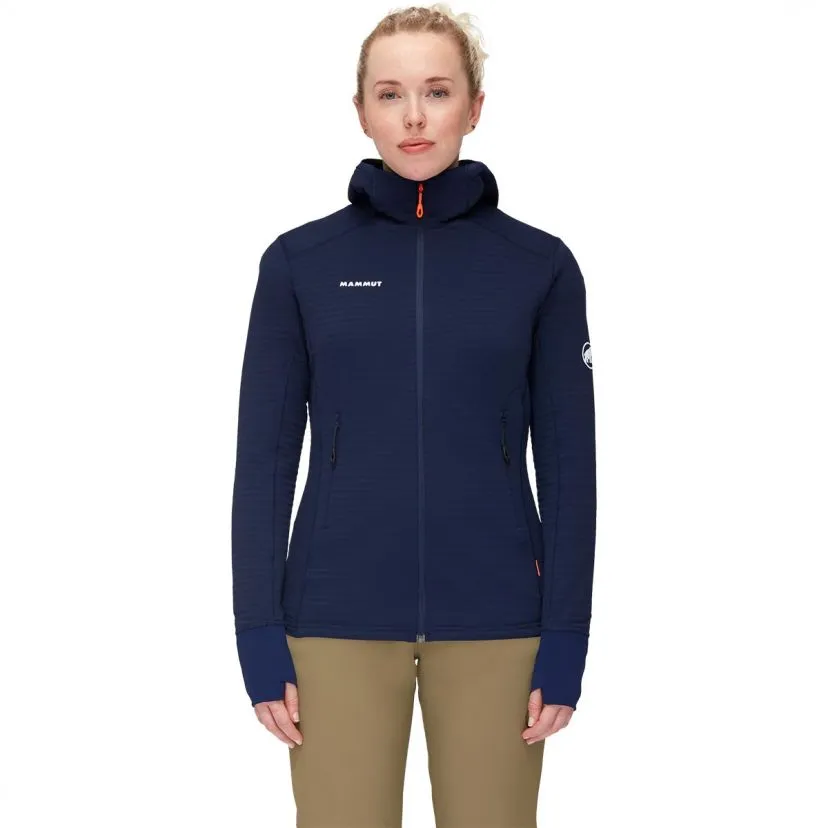 Mammut Taiss Light ML Hooded Jacket Women pile tecnico donna