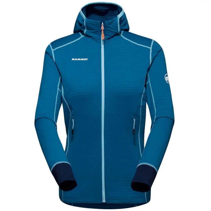 Mammut Taiss Light ML Hooded Jacket Women pile tecnico donna