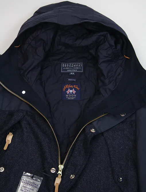 Manifattura Ceccarelli Two Tone Mountain Jacket Navy