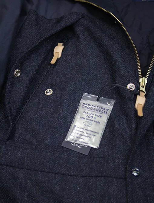 Manifattura Ceccarelli Two Tone Mountain Jacket Navy